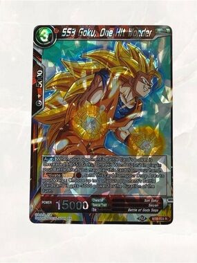 SS3 Goku One Hit Wonder BT8 Foil Dragon Ball Super Card Game BT8-003 R